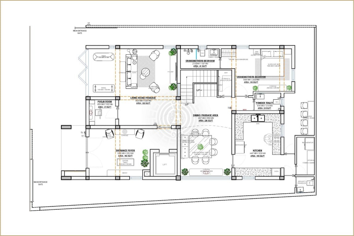 FURNITURE LAYOUT